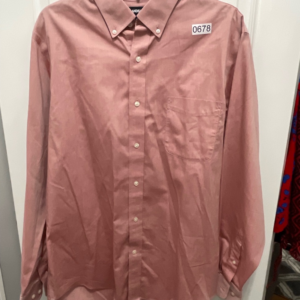 Lands end long sleeve button down 16 35 size - Picture 3 of 13
